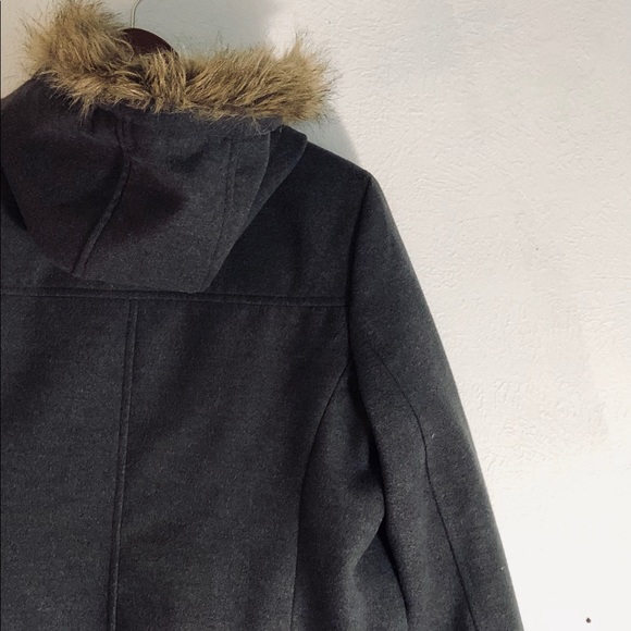 ♦️SOLD♦️Old navy grey wool coat S - Picture 4 of 4